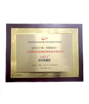 2018年度中国房地产供应商竞争力前十强