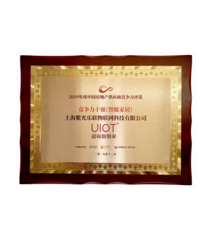 2019年度中国房地产供应商竞争力前十强